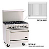 [ RANGE, 36"W, W/OVEN & BROILER ]