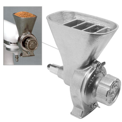[ MIXER ATTACHMENT, GRAIN MILL - ]