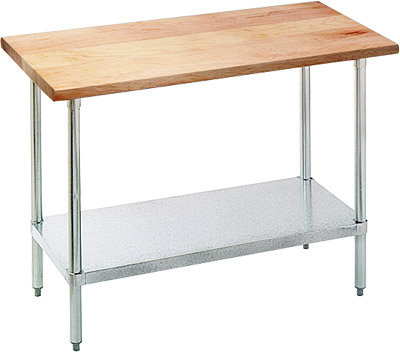 [ WORK TABLE, MAPLE TOP, 24