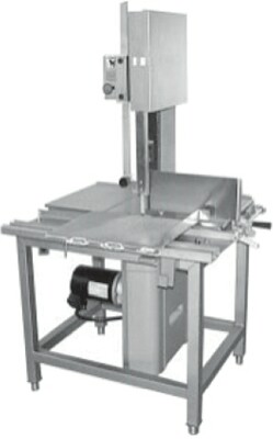 [ MEAT SAW, VERTICAL, W/ S/S CAB ]