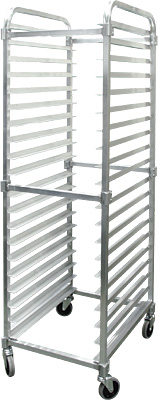 [ BUN PAN RACK, ALUMINUM, FRONT  ]