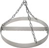 [ CEILING POT RACK, CIRCLE, ALUM, WHT 20"W ]