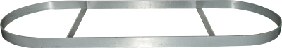 CEILING POT RACK, OVAL, 20
