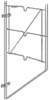 [ WALL MOUNT BRACKET,12"X30-13/16",CHROME ]