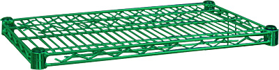 [ WIRE SHELF,  GREEN, 18