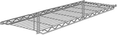 WIRE SHELF, ERECTA CHROME, 18