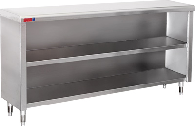 [ DISH STORAGE TABLE, S/S, 96