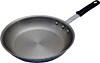 [ FRY PAN, ALUM, WITH S/S COATING,  8" ]