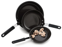 [ FRY PAN, ALUM, BLACK PEARL, AN ]
