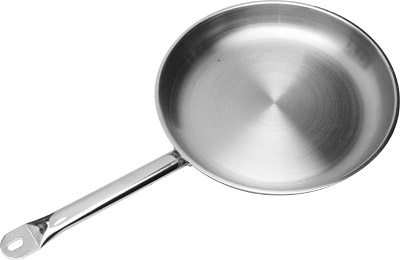 [ FRY PAN, S/S, HEAVY DUTY, 13-1 ]