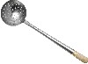 [ CHINESE COOKING LADLE,  S/S, PERF. #1 ]