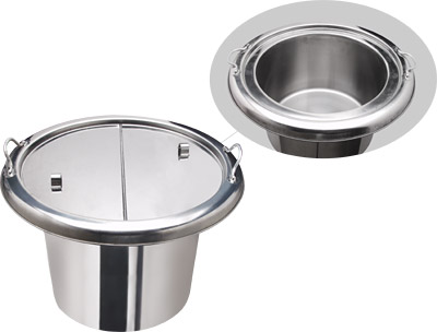 [ BOILING POT, S/S, 40 QT, 1 COM ]