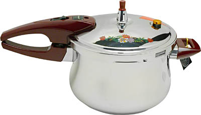 [ PRESSURE COOKER, S/S, 5 LT, 22 ]