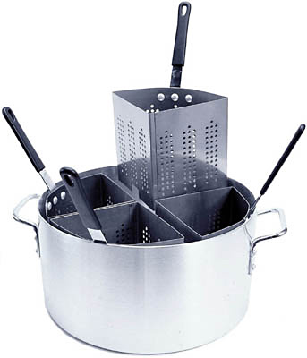 [ PASTA COOKER, S/S, 12 QT. - KU ]