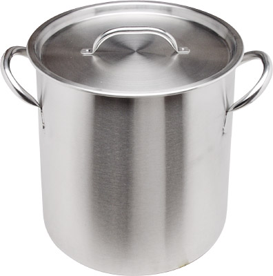 [ STOCK POT, S/S, PLAIN BOTTOM,  ]