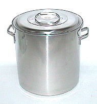 [ STOCK POT, S/S, PLAIN BOTTOM,  ]