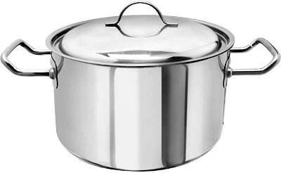 SAUCE  POT, S/S,SANDWICH BOTTOM, 10