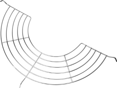 [ STEAMER RACK, CHROME, 12-1/4