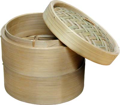 [ STEAMER SET OF 2, BAMBOO,  5-1 ]