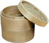 [ STEAMER SET OF 2, BAMBOO, 10" ]