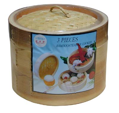 STEAMER SET OF 2, BAMBOO, DAVIS,  8