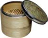 [ STEAMER SET OF 2, S/S EDGE BAMBOO,  4.5" ]