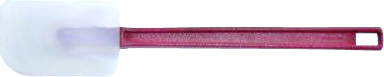 RUBBER SCRAPER, HEAT-RESISTANT, 10