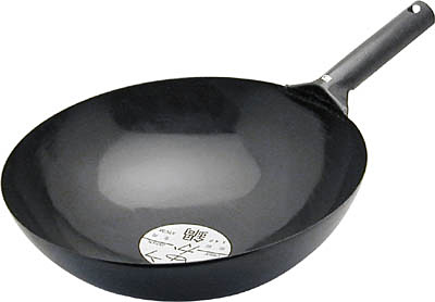 [ WOK, BLACK STEEL, 14