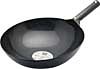 [ WOK, BLACK STEEL, 14", 1-HANDLE(WELDED) ]