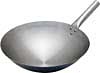 [ WOK, S/S, 14", 1-HANDLE (RIVETED) ]