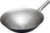 [ WOK, S/S, 14", 1-HANDLE (RIVETED) ]