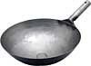 [ WOK, STEEL, 14", 1-HANDLE (WELDED) ]