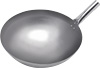 [ WOK, STEEL, 14", 1-HANDLE (RIVETED) ]