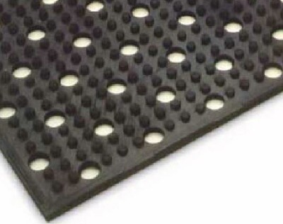 RUBBER MAT SOLD BY FT, 3'WX3/8