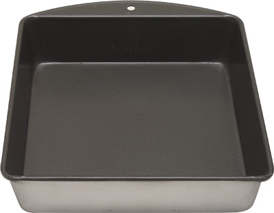 [ CAKE PAN, NON-STICK, SQUARE, 8 ]