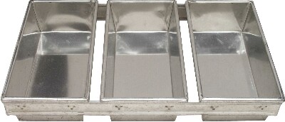 [ LOAF PAN,LINKING, 3 PCS,10X5-1 ]