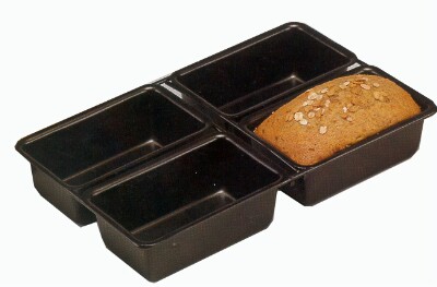 [ LOAF PAN,LINKING, 4 PCS, 5.5