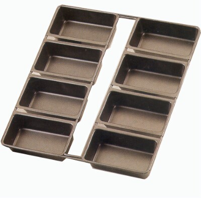 [ LOAF PAN,LINKING, 8 PCS, 4.25