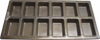 [ LOAF PAN,LINKING, 12 PCS, 4"X2-1/2"X1" ]