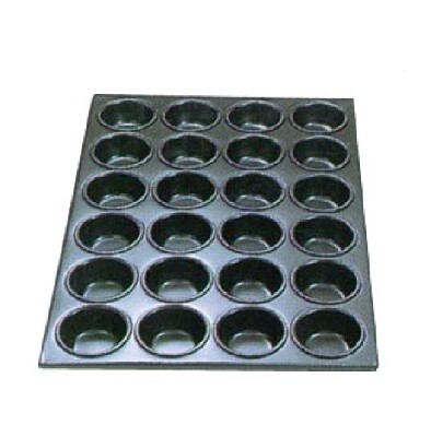 [ MUFFIN PAN, NON-STICK, 24 CUPS ]