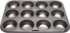 [ MUFFIN PAN, S/S, 12 CUPS ]