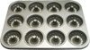 [ MUFFIN PAN, NON-STICK, FLUTED, 12 CUP ]