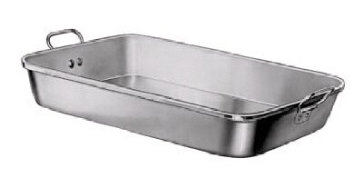 [ ROAST PAN, ALUM., 17-5/8