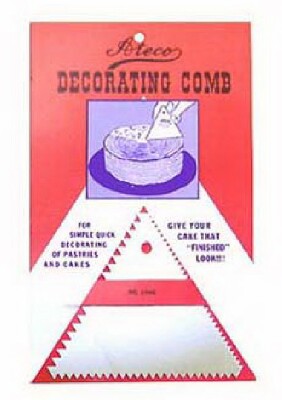 [ DECORATING COMB, ALUMINUM - KU ]