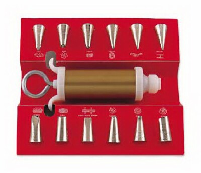 [ DECORATING TUBE SET, 12 TUBES  ]