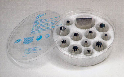 [ DECORATING TUBE SET, 12 LARGE  ]