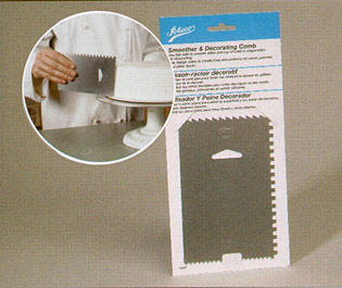 [ DECORATING COMB, ALUMINIUM - K ]