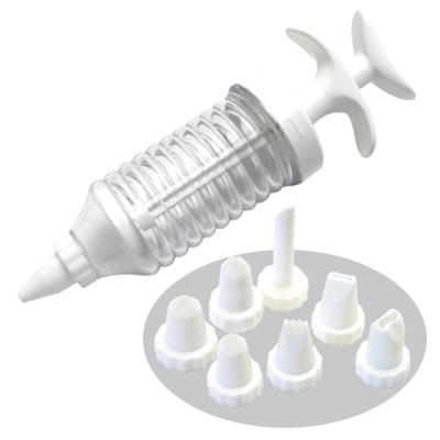 [ DECORATING SET, 9 PIECE, PLAST ]