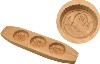 [ WOOD MOLD FOR 3 CAKES ]