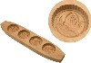 [ WOOD MOLD FOR 4 CAKES ]